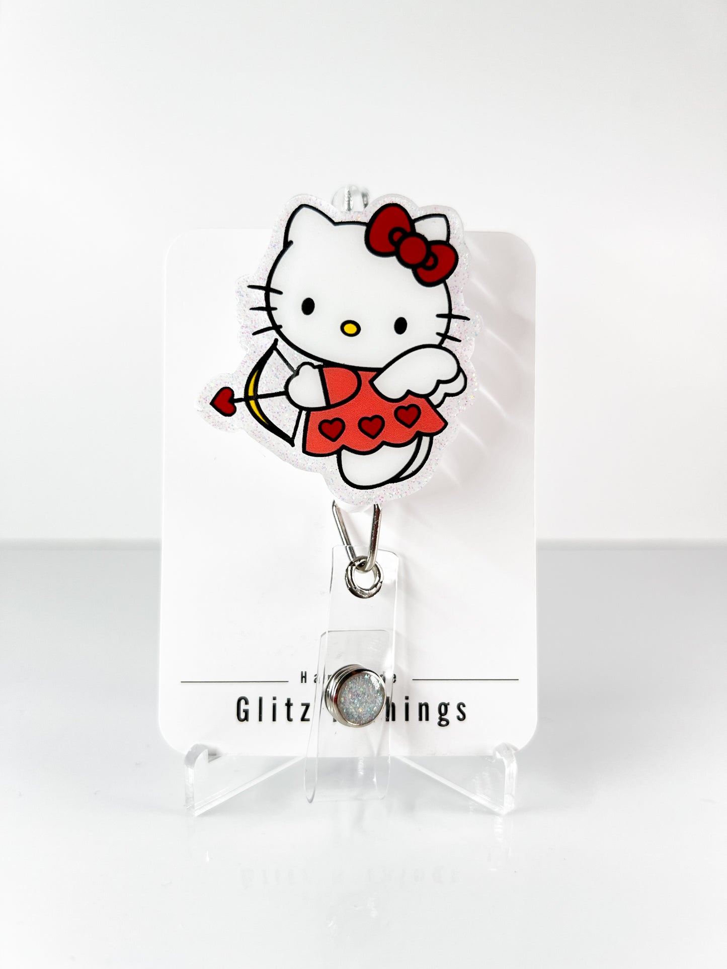 Cupid Kitty Badge Reel