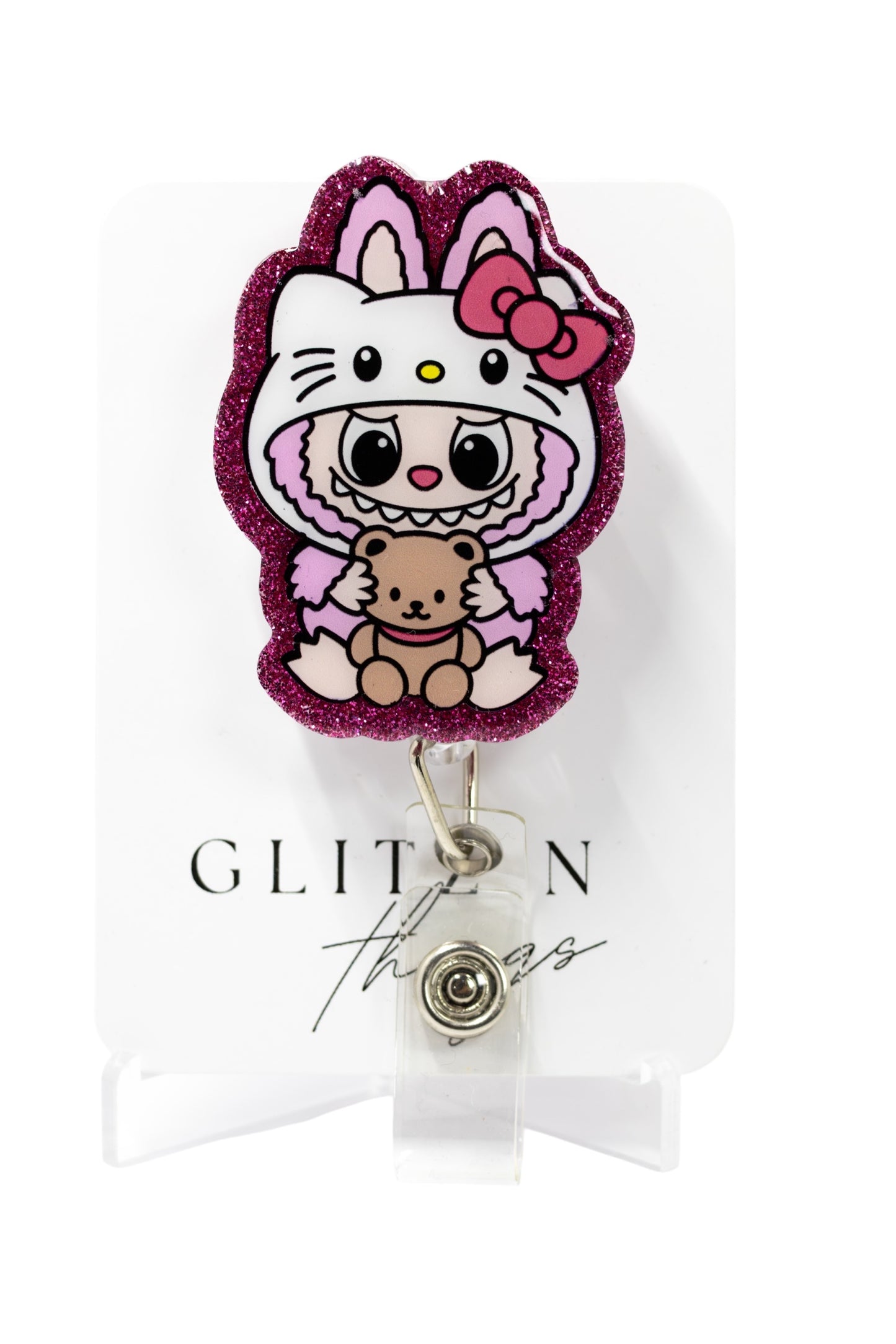 Pink Kitty Labubu
