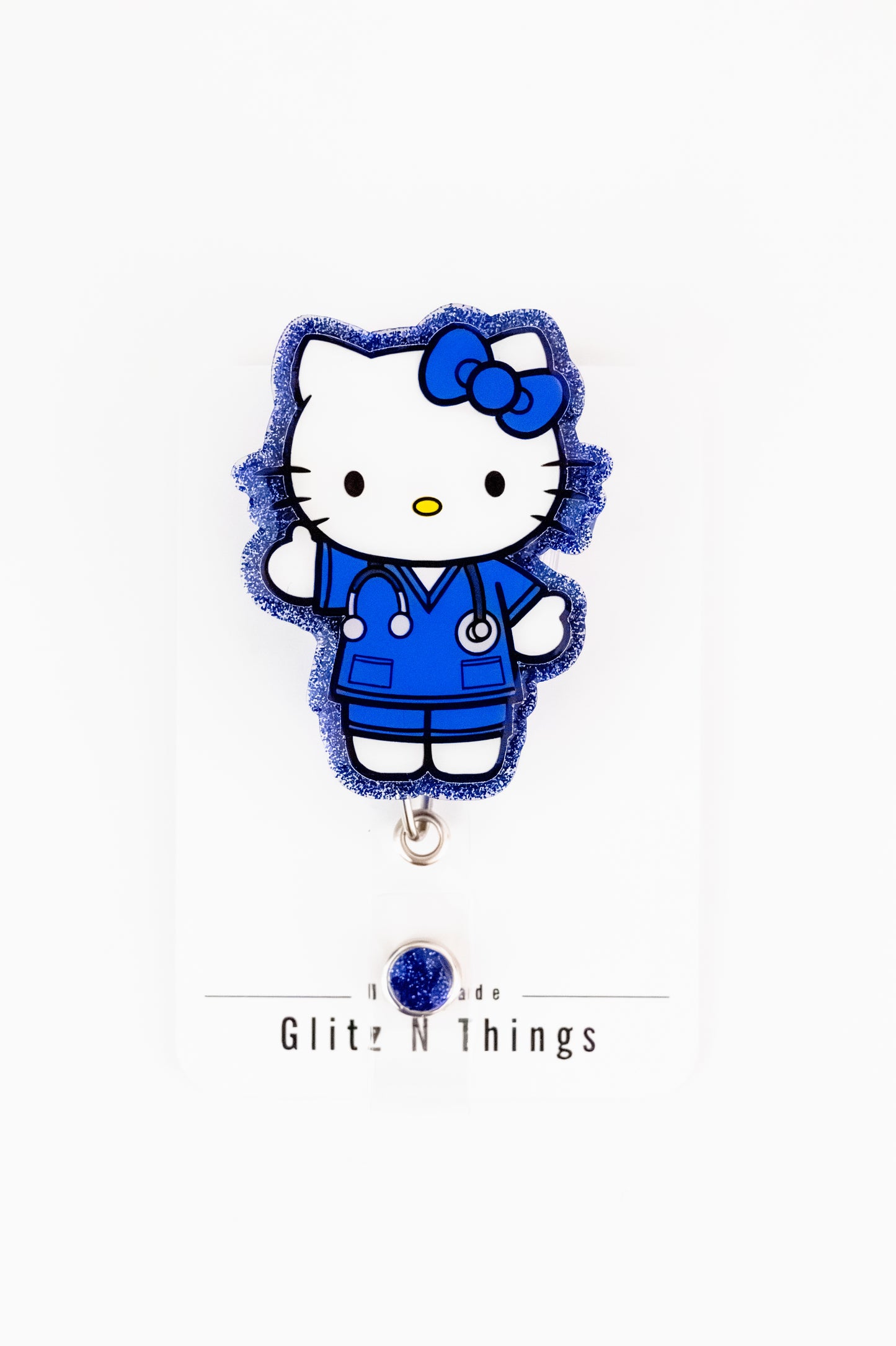 Nurse Kitty Badge Reel