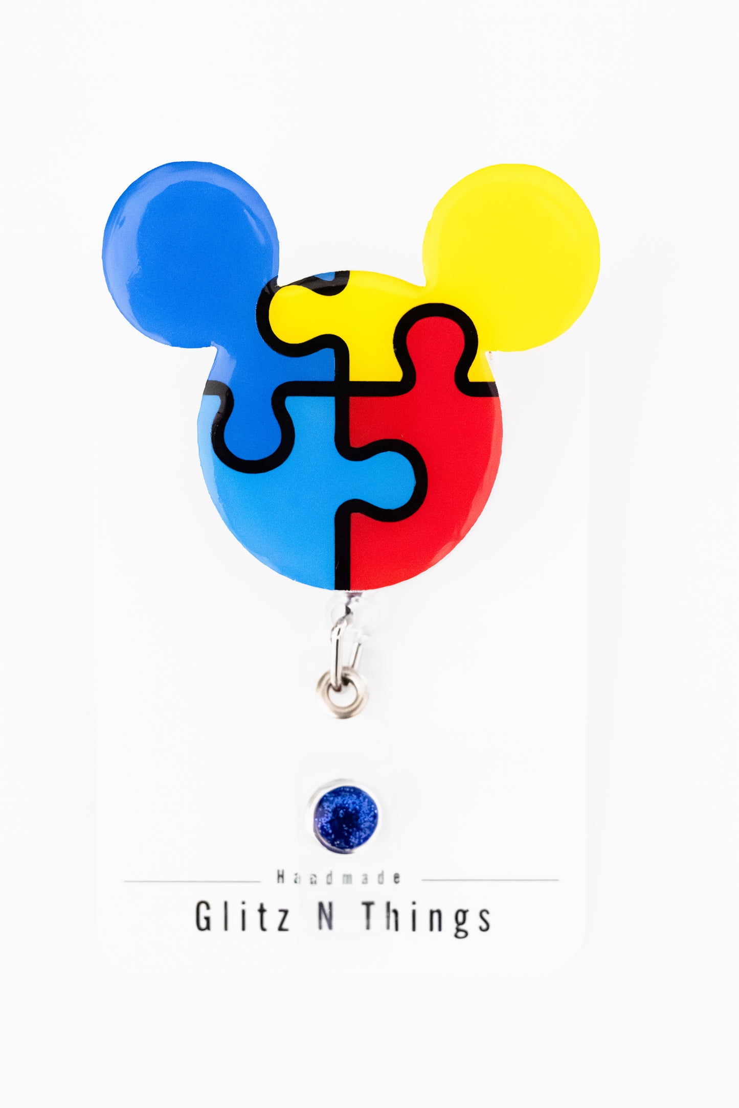 Autism Ear Badge Reel