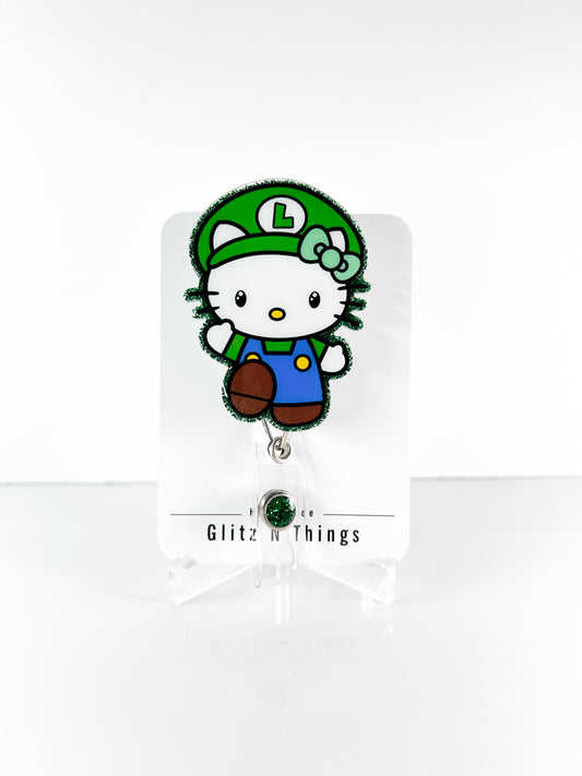 Kitty Mario Bros Badge Reels