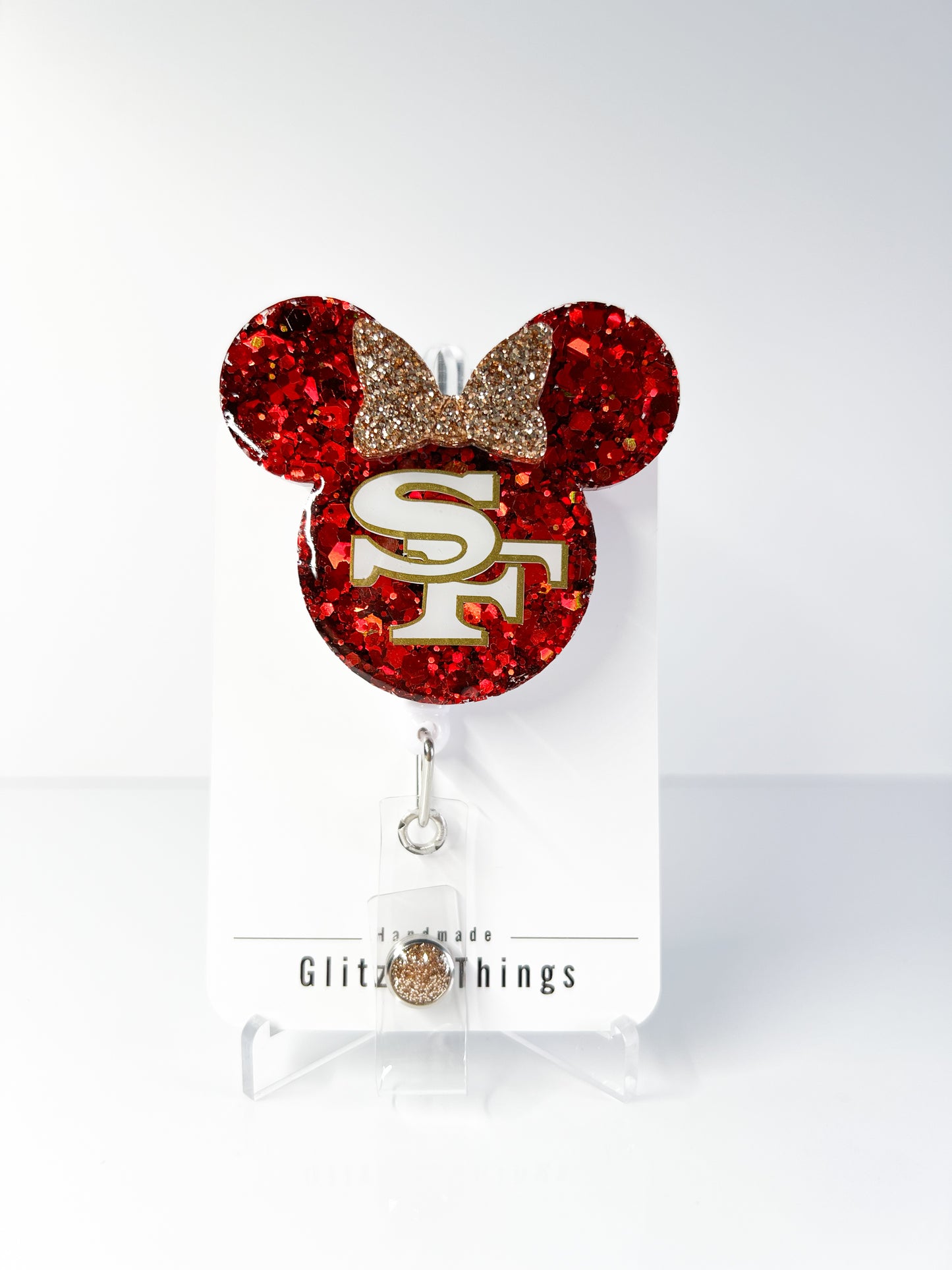 49ers badge reel