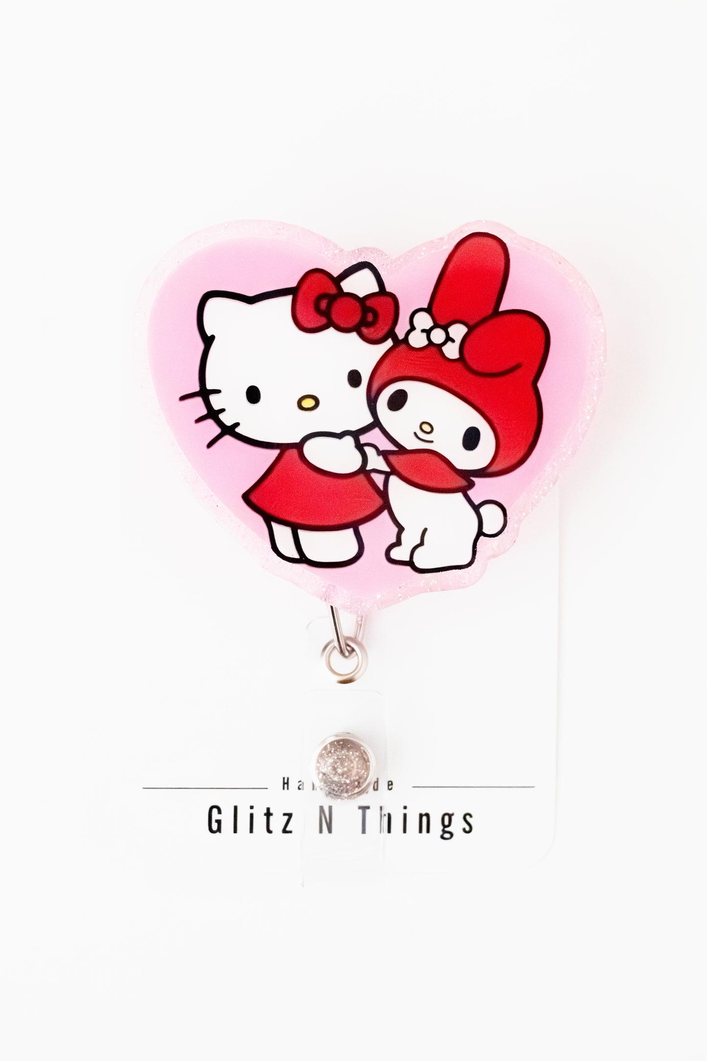 Kitty Bestie Badge Reel