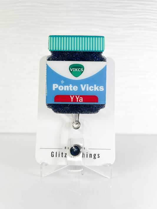 Ponte Vicks Badge Reel