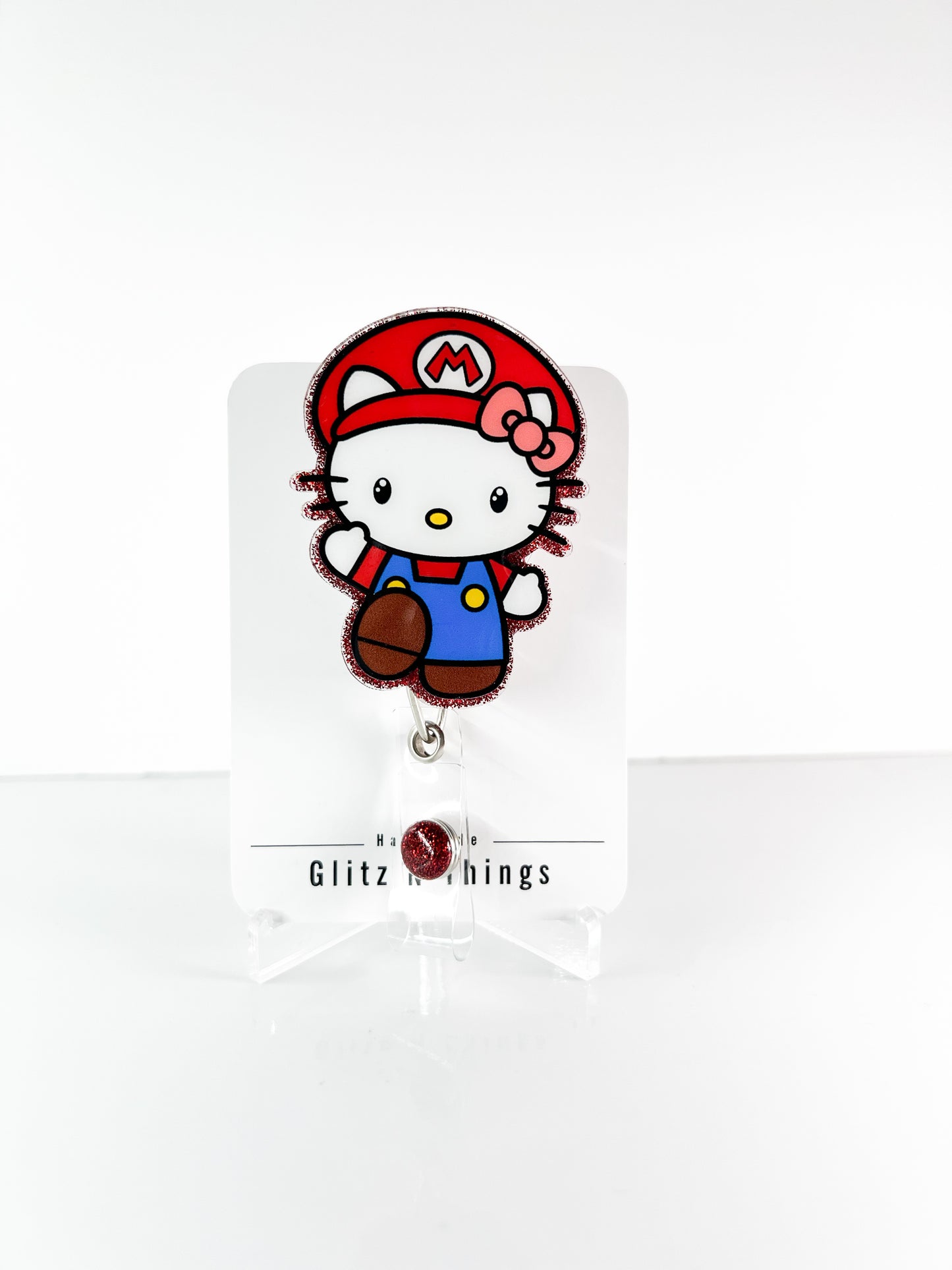 Kitty Mario Bros Badge Reels