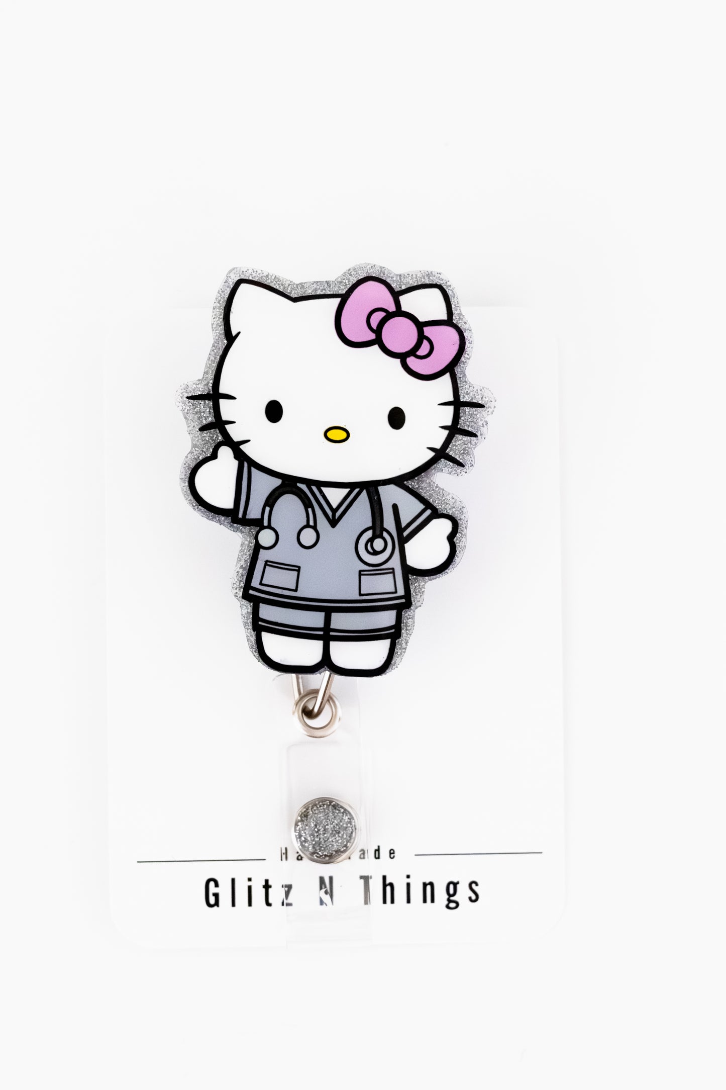 Nurse Kitty Badge Reel