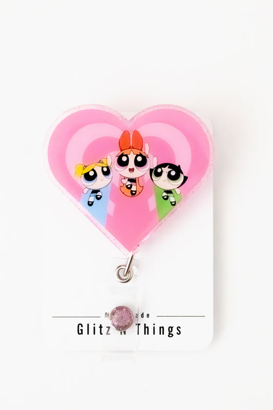 Powerpuff Girls Badge Reel