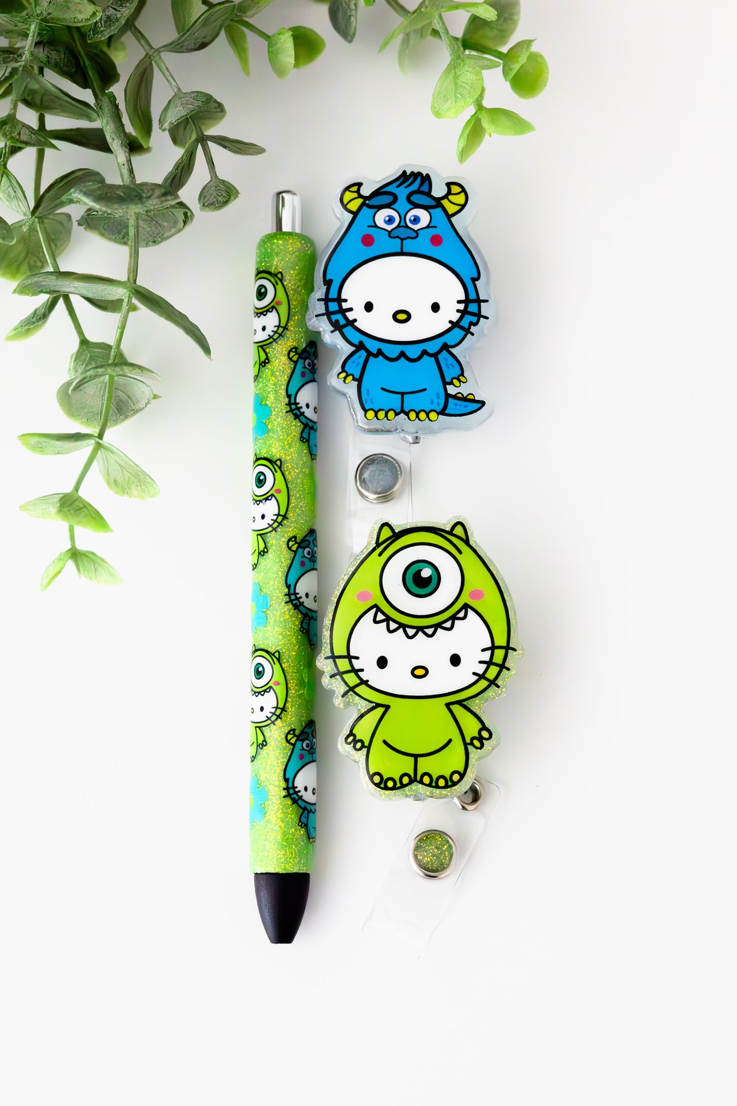 Kitty Glitter Pens