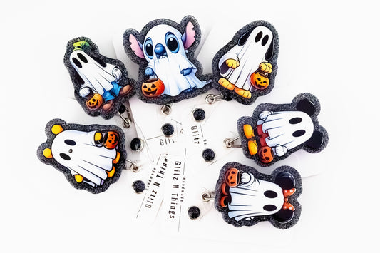 Ghostly Friends Badge Reels