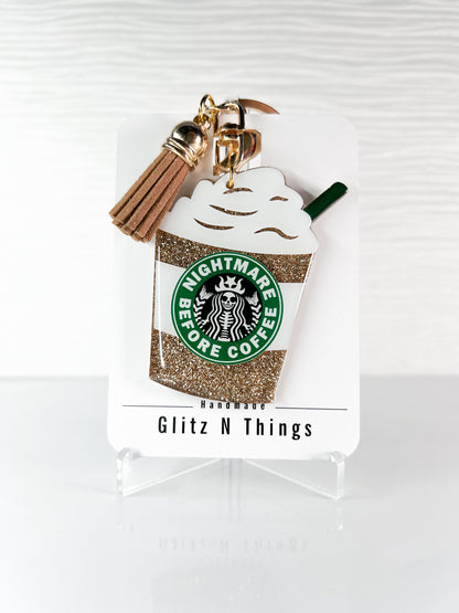 Coffee keychain