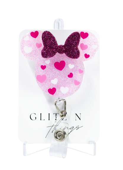 Valentine Badge Reel