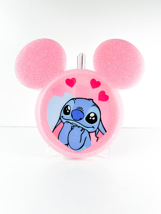 Stitch Heart Coaster