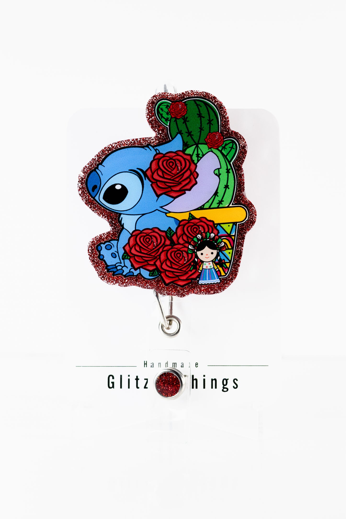 Como La Stitch Badge Reel